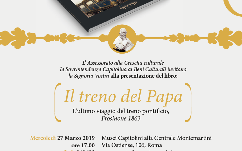 Presentazione del Libro “Il Treno del Papa” Centrale Montemartini di Roma